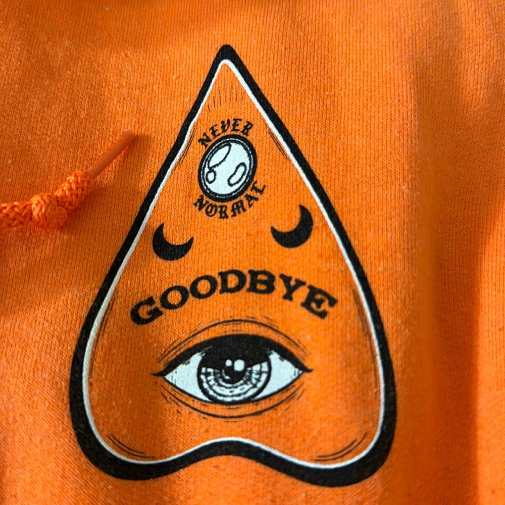 sam goldbach oujia board orange merch
